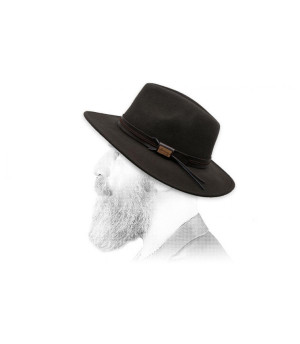 lana marrone fedora Herman Mackinsley brown